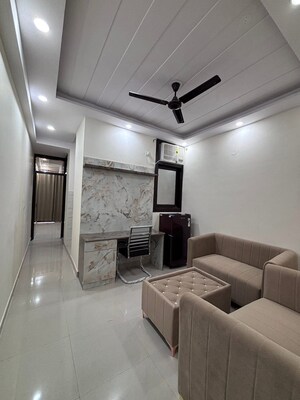Living Room in 1 BHK Apartment at Saket – for Rent