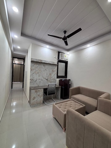 Living Room in 1 BHK Apartment at Saket – for Rent