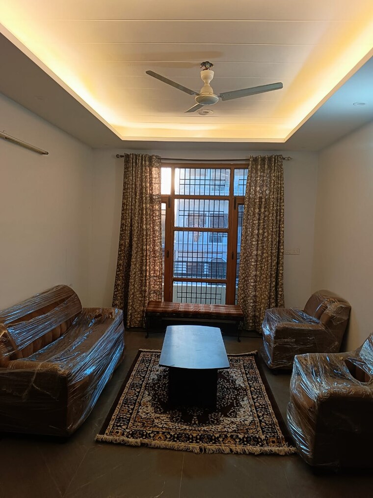 Living Room, skynet-towers 2 Bedroom 1500 Sq.Ft. Apartment In Patiala Road Zirakpur 9482867