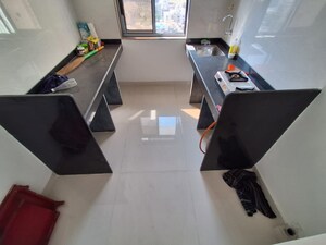 Kitchen in 2 BHK Apartment at BG Shirke Monte Verita East Tower, Borivali East – for Rent
