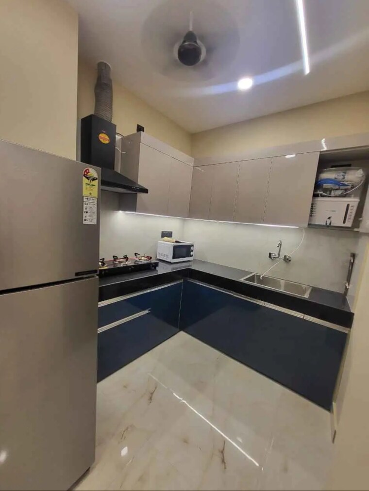 Kitchen, sector 5 1 Bedroom 745 Sq.Ft. Builder Floor In Sector 5 Gurgaon 9483053