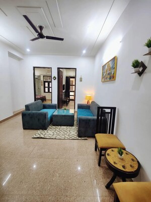 Living Room in 2 BHK Builder Floor at Sector 5 – for Rent
