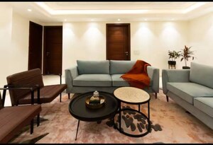 Living Room in 3 BHK Builder Floor at Sector 5 – for Rent
