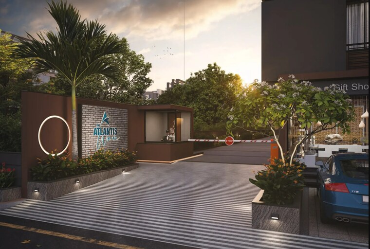 Garden, satyagrah-the-atlantis-wave 3 Bedroom 871 Sq.Ft. Apartment In Zundal Ahmedabad 9483176