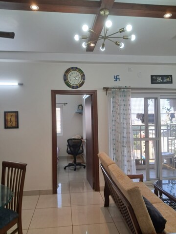 Living Room in 2.5 BHK Apartment at Prestige Elysian, Bannerghatta Road – for Rent