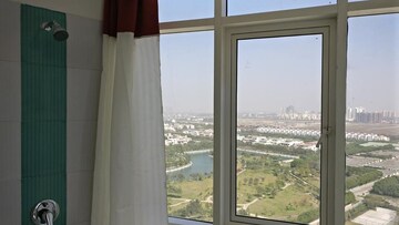 Balcony in 1 RK Apartment at Jaypee Moon Court, Jaypee Greens – for Rent