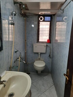Bathroom in 1 BHK Apartment at Krishna Regency Satacruz, Santacruz East – for Rent