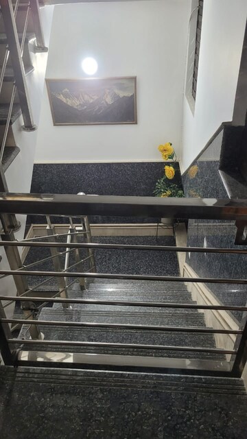 Staircase in 1 BHK Builder Floor at Jungpura Extension – for Rent