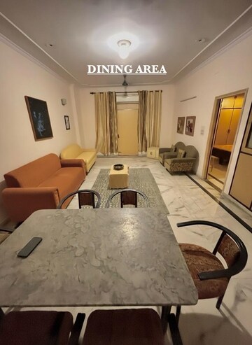 Dining area in 3 BHK Builder Floor at Sector 50 – for Rent