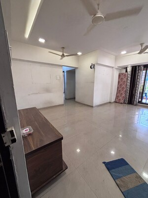 Living Room in 3 BHK Apartment at Galaxy Carina, Kharghar – for Rent
