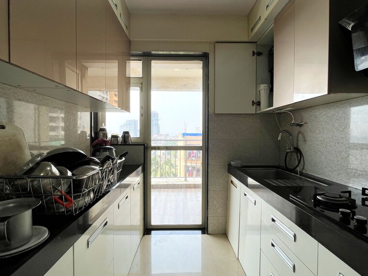 Kitchen, hubtown-vedant 2 Bedroom 770 Sq.Ft. Apartment In Sion East Mumbai 9484433
