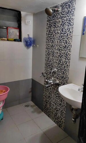 Bathroom in 1 BHK Apartment at Shree Ostwal Onyx, Bhayandar East – for Rent