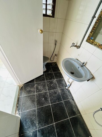 Bathroom in 1 BHK Apartment at Satyam Shrey, Bavdhan – for Rent