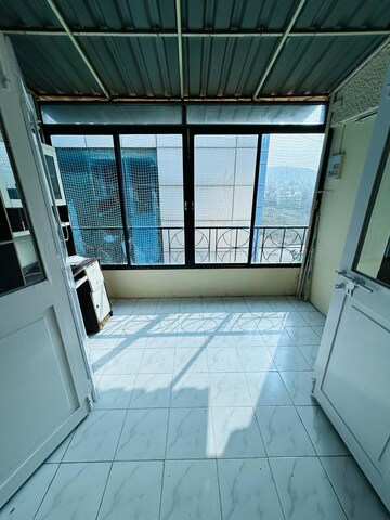 Balcony in 1 BHK Apartment at Satyam Shrey, Bavdhan – for Rent