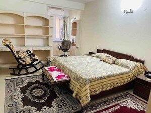 Bedroom in 3 BHK Builder Floor at Greater Kailash ii – for Rent