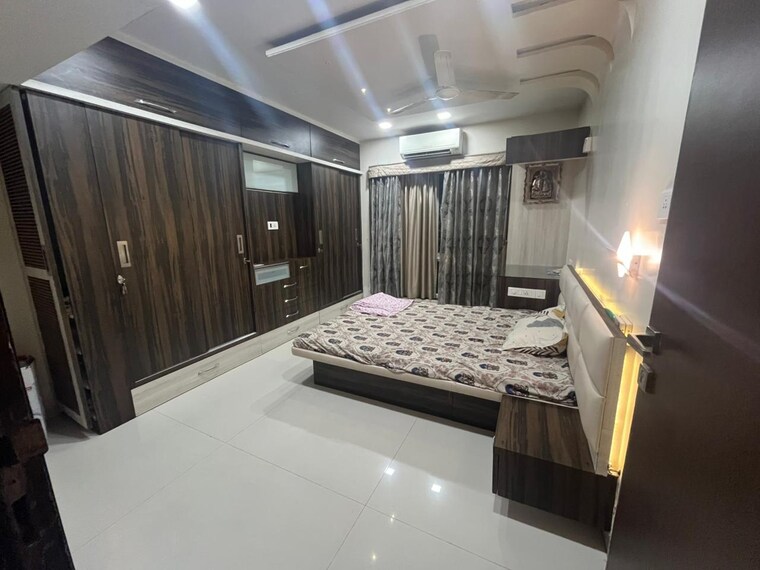 Bedroom, rohan-mithila 3 Bedroom 1600 Sq.Ft. Apartment In Viman Nagar Pune 9484547