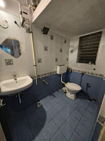 Bathroom in 2 BHK Apartment at Adhiraj Gardens, Kharghar – for Rent