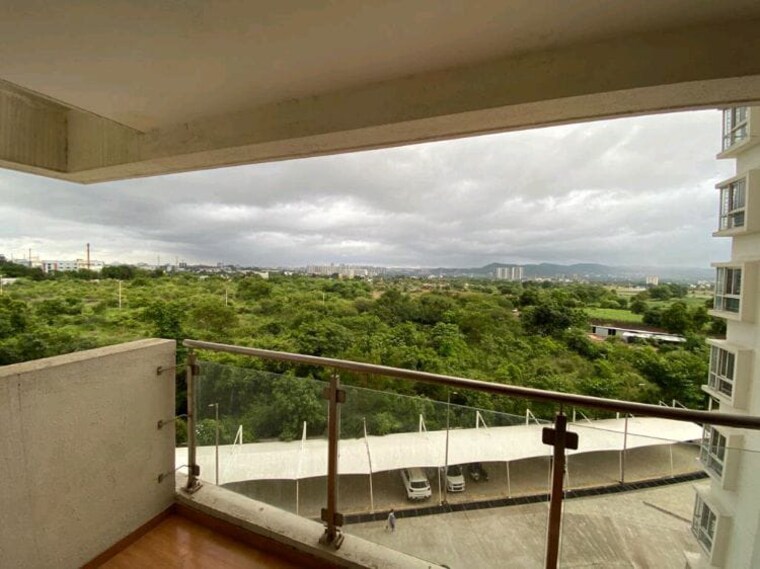 Balcony, mittal-high-mont 2 Bedroom 800 Sq.Ft. Apartment In Hinjewadi Pune 9484580