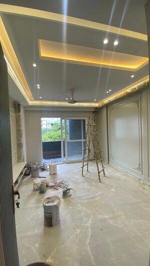 Living Room in 4 BHK Builder Floor at Sarvodaya Enclave – for Sale