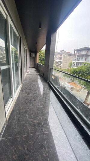 Balcony in 4 BHK Builder Floor at Sarvodaya Enclave – for Sale