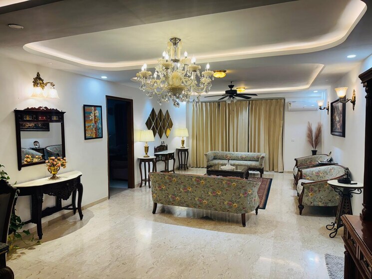 Living Room, omaxe-new-chandigarh 3 Bedroom 2550 Sq.Ft. Builder Floor In North Mullanpur Chandigarh 9484595