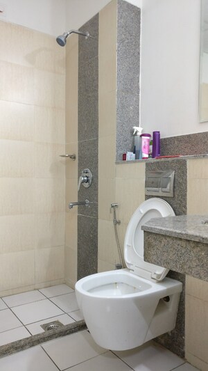 Bathroom in 1 BHK Apartment at Jaypee Greens Star Court, Jaypee Greens – for Rent