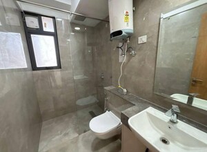 Bathroom in 3 BHK Apartment at M3M Heights, Sector 65 – for Rent