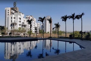 Swimming Pool in 2 BHK Apartment at Bhandari 43 Privet Drive, Balewadi – for Rent