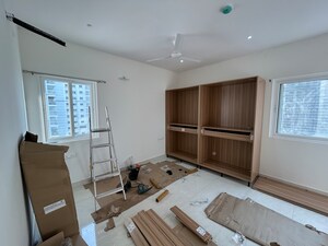 Living Room in 4 BHK Apartment at Prestige Beverly Hills, Kokapet – for Rent