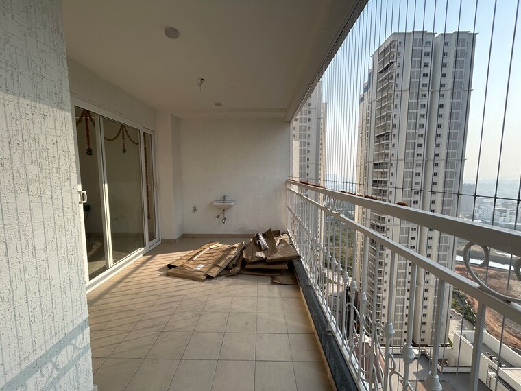 Balcony, prestige-beverly-hills 4 Bedroom 2708 Sq.Ft. Apartment In Kokapet Hyderabad 9484653