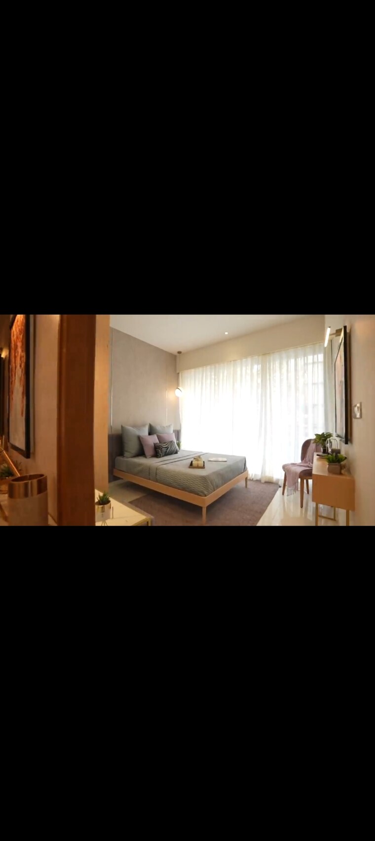 Bedroom, godrej-exquisite 2 Bedroom 655 Sq.Ft. Apartment In Ghodbunder Road Thane 9484694