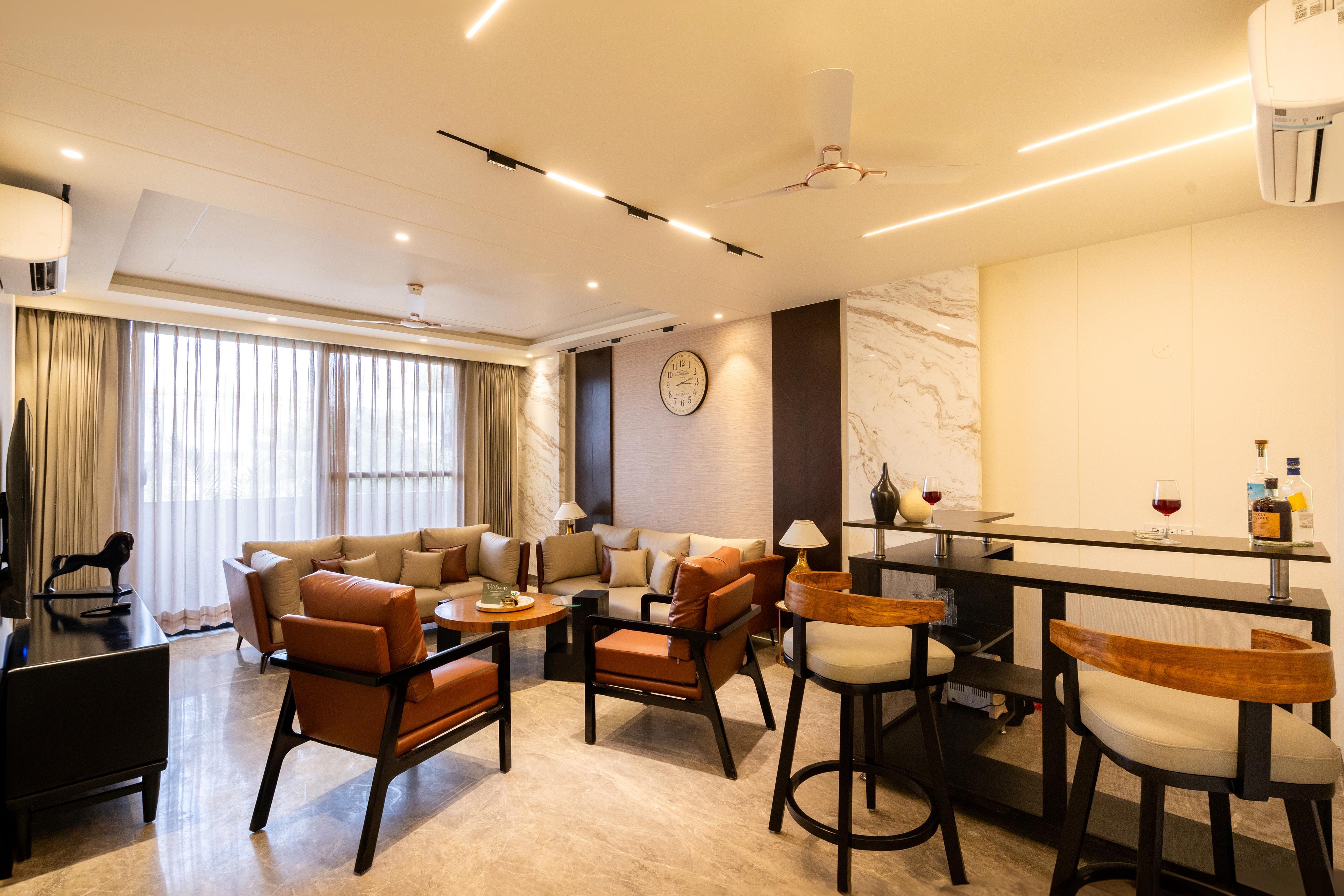 4 BHK + Servant Room Builder Floor For Rent in DLF City Phase IV