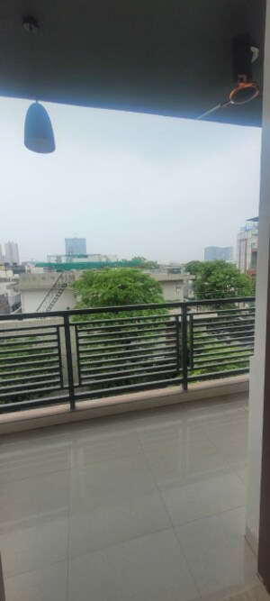 Balcony in 3 BHK Apartment at Antriksh Gateway Apartments, Sector 51 – for Rent