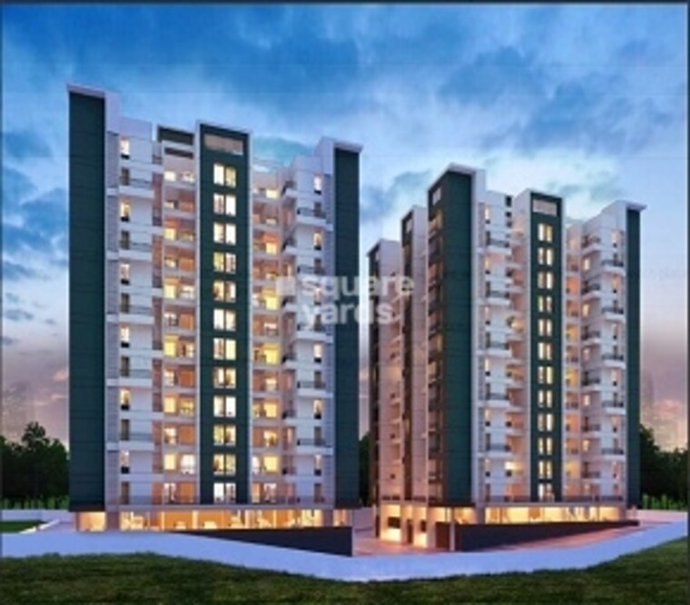 Exterior View, majestique-nest-building-c 2 Bedroom 1150 Sq.Ft. Apartment In Fursungi Pune 9484820