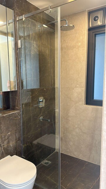 Bathroom in 3 BHK Apartment at Lodha The Park, Worli – for Rent