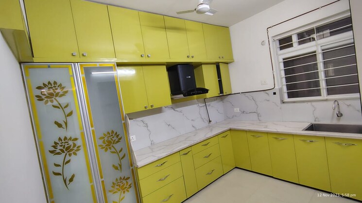 Kitchen, ramky-one-galaxia 3 Bedroom 1860 Sq.Ft. Apartment In Nallagandla Hyderabad 9484743