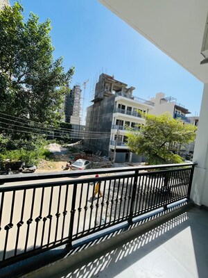 Balcony in 3 BHK Builder Floor at M3M Atrium, Sector 57 – for Rent