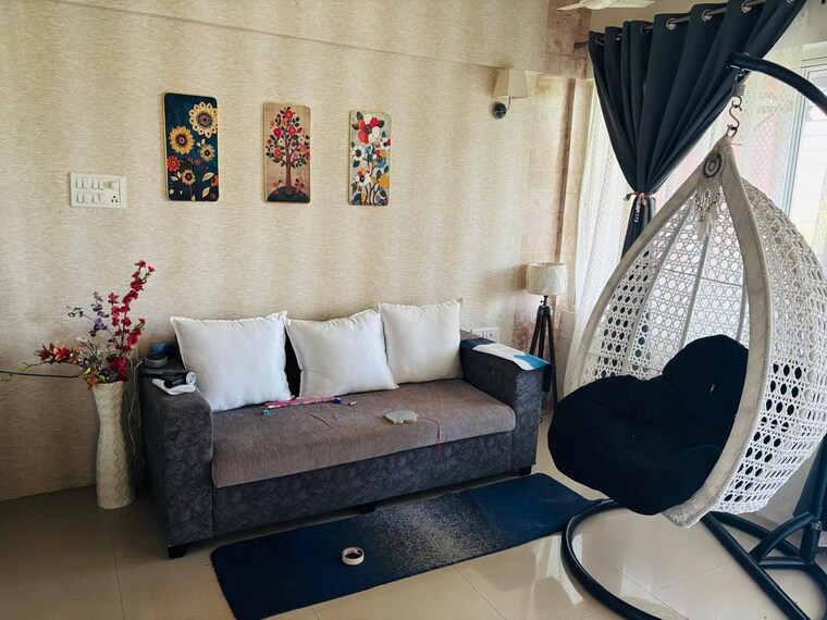 Living Room, majestique-nest-building-c 2 Bedroom 1150 Sq.Ft. Apartment In Fursungi Pune 9484820