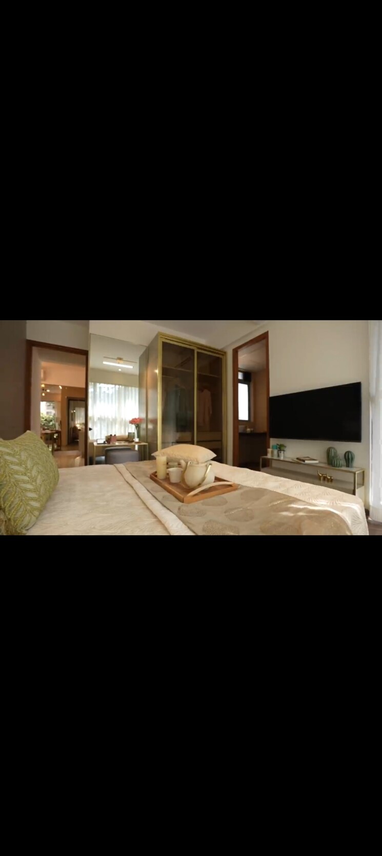 Bedroom, godrej-exquisite 2 Bedroom 724 Sq.Ft. Apartment In Ghodbunder Road Thane 9484941
