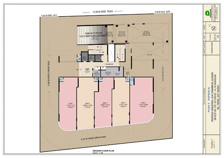 Floor Plan, punit-imperia 2 Bedroom 709 Sq.Ft. Apartment In Kharghar Sector 19 Navi Mumbai 9484882