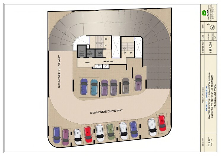 Floor Plan, punit-imperia 2 Bedroom 709 Sq.Ft. Apartment In Kharghar Sector 19 Navi Mumbai 9484882