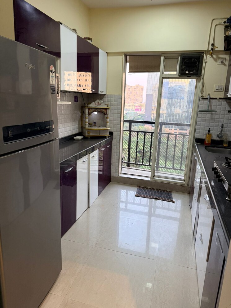 Kitchen, rosa-gardenia 2 Bedroom 880 Sq.Ft. Apartment In Ghodbunder Road Thane 9484945