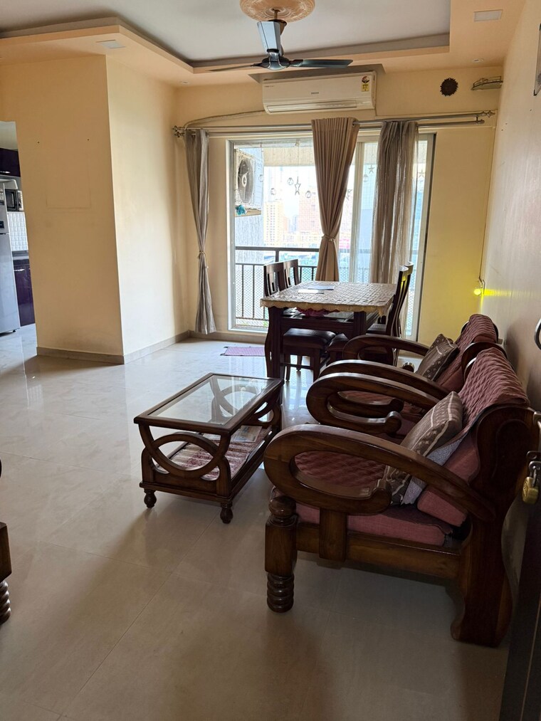 Living Room, rosa-gardenia 2 Bedroom 880 Sq.Ft. Apartment In Ghodbunder Road Thane 9484945