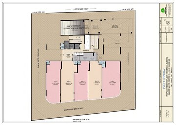 Floor Plan in 2 BHK Apartment at Punit Imperia, Kharghar Sector 19 – for Sale