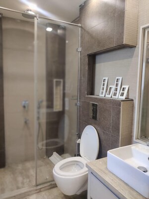 Bathroom in 3 BHK Builder Floor at Sarvodaya Enclave – for Sale