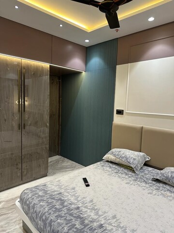 Bedroom in 3 BHK Apartment at Satyam Imperial Heights, Ghansoli – for Sale