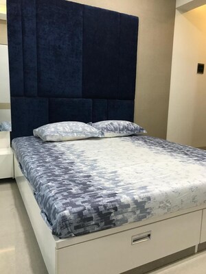 Bedroom in 3 BHK Apartment at Satyam Imperial Heights, Ghansoli – for Sale