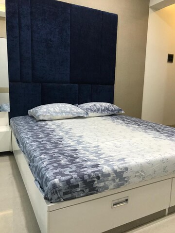 Bedroom in 3 BHK Apartment at Satyam Imperial Heights, Ghansoli – for Sale