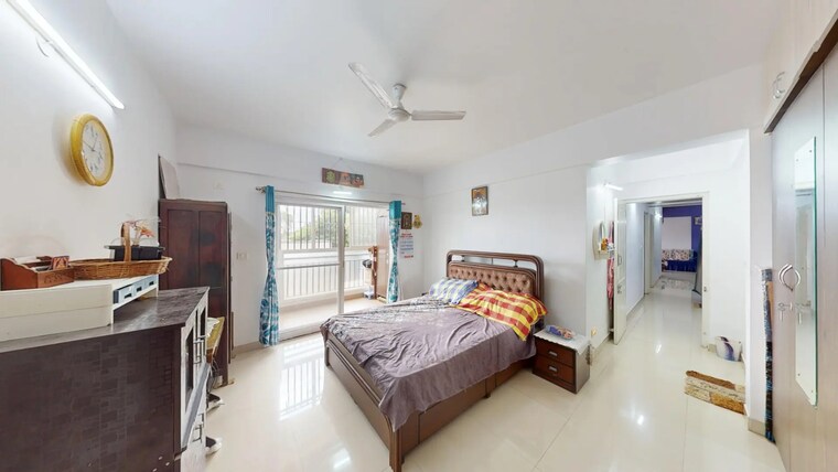 Bedroom, shriram-sahaana 3 Bedroom 1781 Sq.Ft. Apartment In Yelahanka Bangalore 9484966