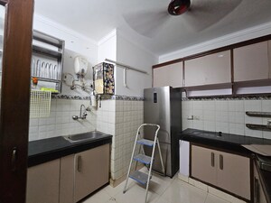 Kitchen in 3 BHK Builder Floor at Saket – for Rent